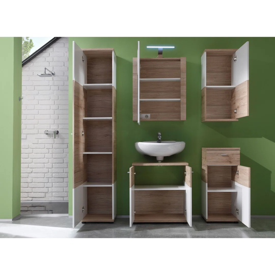 Hyps 5 Piece 60mm Bathroom Furniture Suite