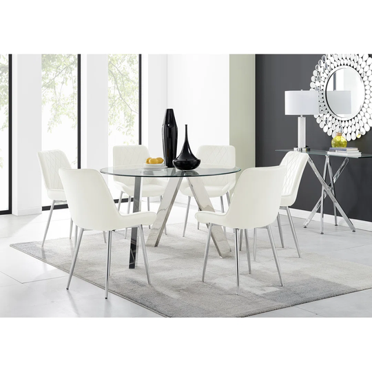 Vernal 6 - Person Dining Set
