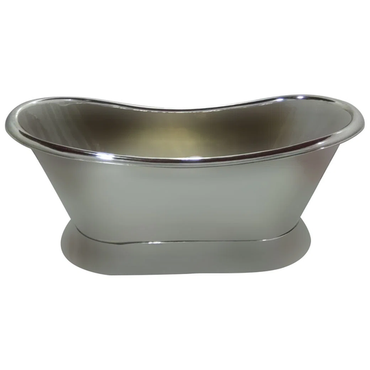 1830mm x 813mm Pedestal Double Slipper Bathtub