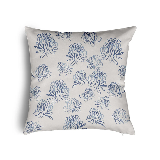 Grampian Floral Square Scatter Cushion with Filling