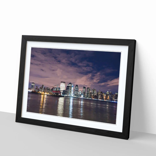 'New York City Skyline 5' Framed Photographic Print
