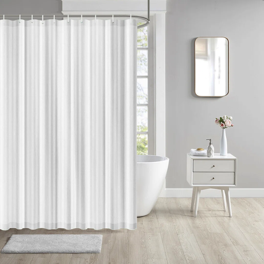 Fabe Vinyl Shower Curtain