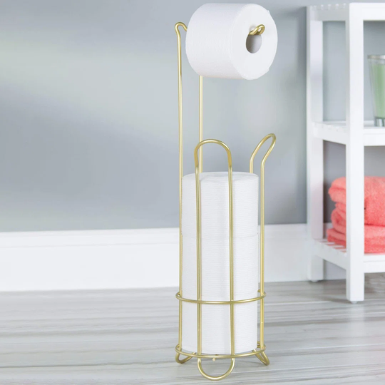 Wier Free Standing Toilet Roll Holder