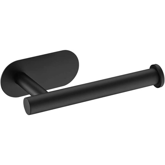 Toilet Paper Holder, Wall Mounted Toilet Paper Holder, 304 Stainless Steel Toilet Roll Holder, No Drilling 3M Self-Adhesive Toilet Paper Holder,