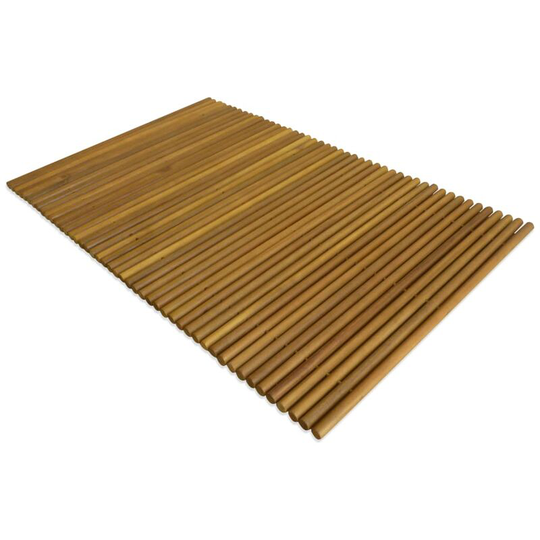 Vidaxl - Bath Mat Acacia Wood 80x50 cm Brown