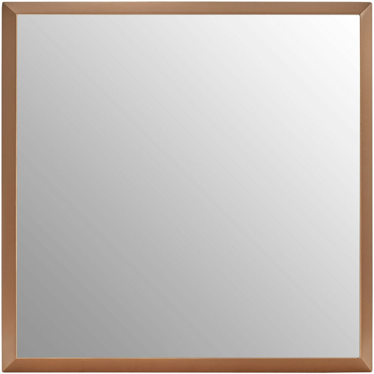 Wall Mirror Bathroom / Bedroom / Hallway Wall Mounted Mirrors Large Square Wall Mirror With Gold Finish / Glass Mirrors For Living Room 4 x 53 x 53