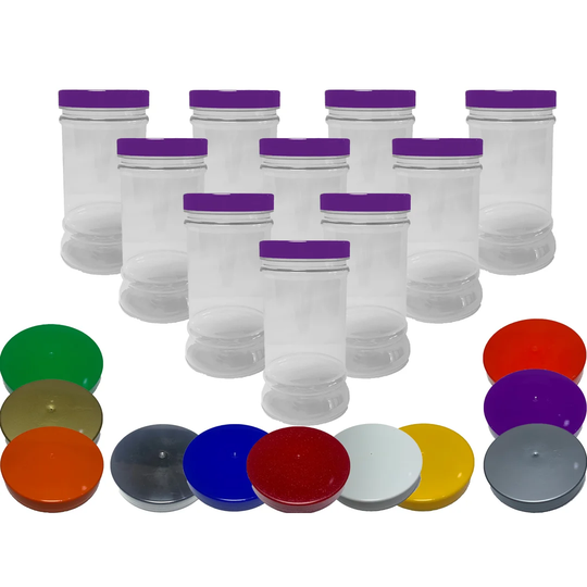 Victorian Style Plastic 500ml Storage Jar