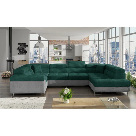 Abdulkhalek Corner Sofa Bed