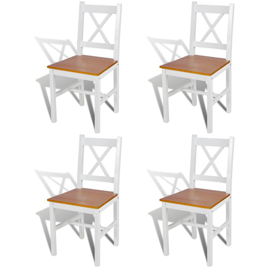 Enrique Solid Wood Dining Chair by August Grove Brown