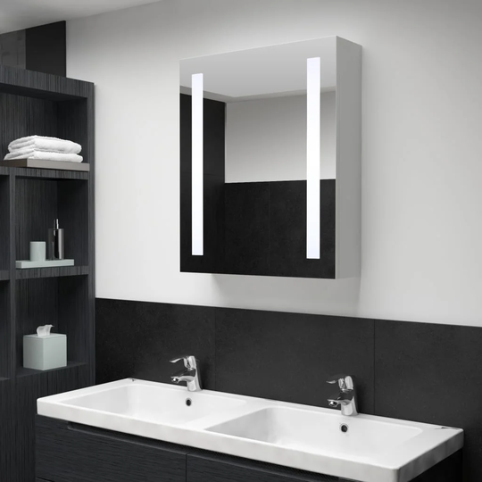 Stadler 50cm x 70cm Surface Mount Mirror Cabinet with LED Lighting