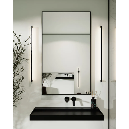 Cormican Metal Framed Wall Mounted Bathroom Mirror