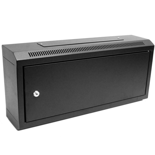 Rackmatic - Server rack cabinet 19 inch 4U 600x150x288mm wallmount with metal door SOHORack
