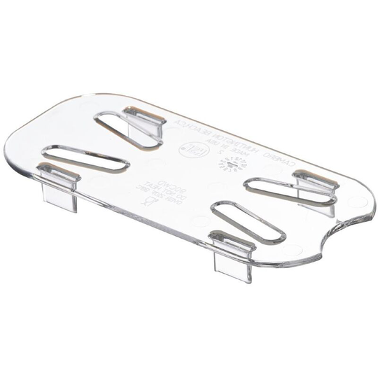 Polycarbonate 1/9 Gastronorm Pan Drain Shelf - DM760 - Cambro