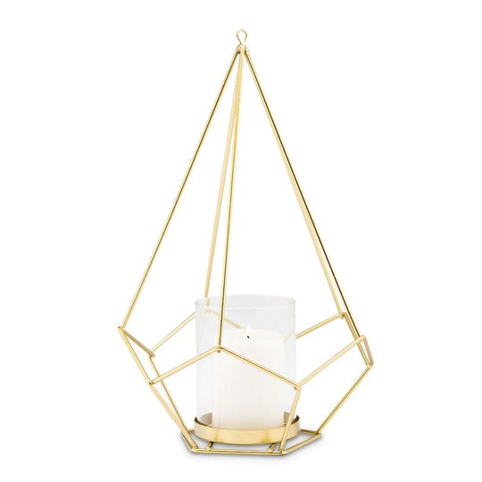 Geometric Metal Lantern