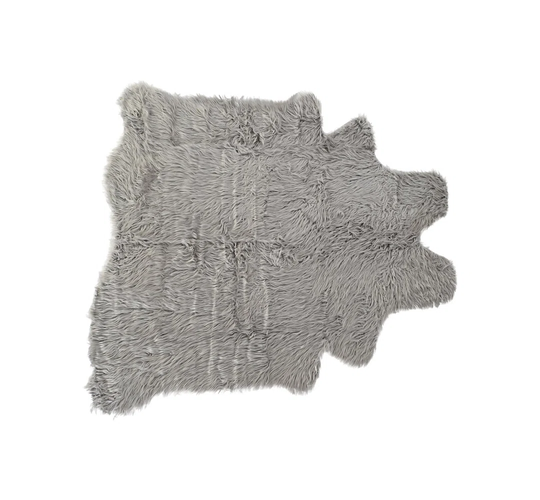 Carpet Polyester 160X150x2 550 Gsm, Hair Grey