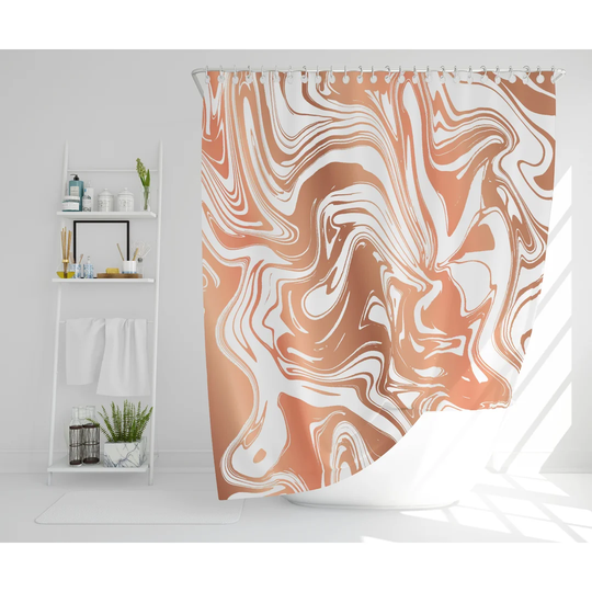 Barros Polyester Shower Curtain Set