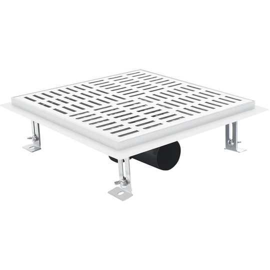 Vidaxl - Shower Drain Checker 25x25 cm Stainless Steel