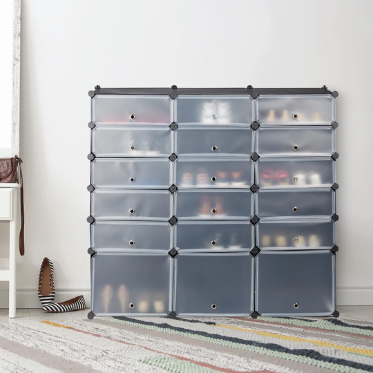 Symple Stuff 36 Pair Shoe Storage Cabinet