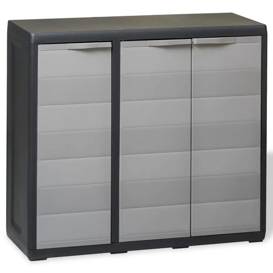 34.25" H x 38.19" W x 14.96" D Bulpitt Garden Storage Cabinet