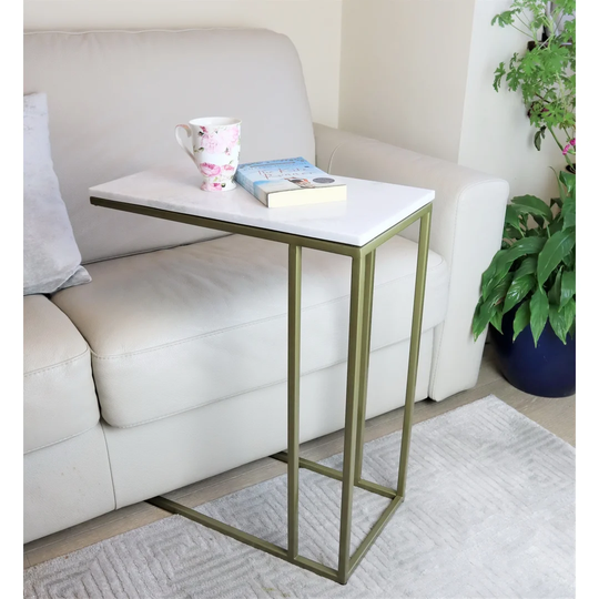 Damaris Modern Glam Side Table