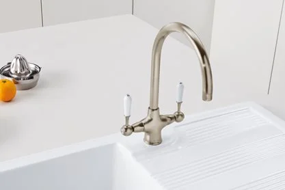 Shaftsbury Double Handle Monobloc Mixer Tap