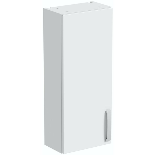 Nouvel gloss white wall hung cabinet 720 x 300mm - White - Reeves