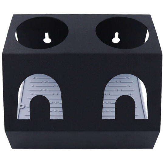 Drainer for Soda Bottles Aluminum Bottle Holder for Soda Bottles with Lid Holder Drain Pad for 2 Bottles,model:Black black-type 1-for 2 bottles