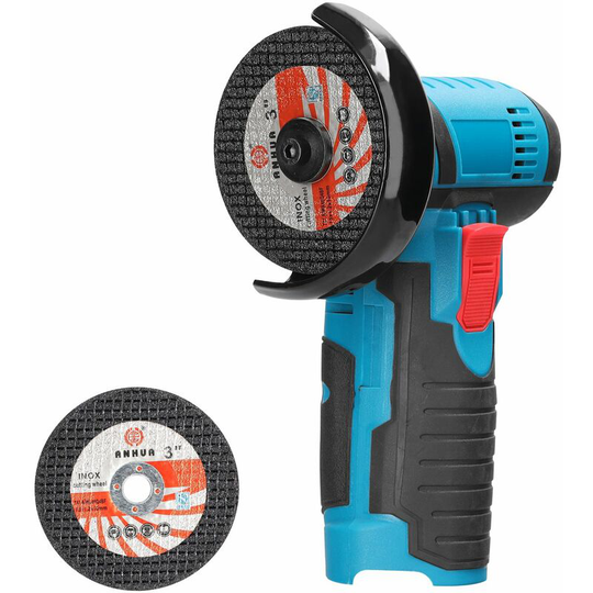 12V Angle Grinder Handheld Cordless Portable,Tile Wood Stone Multifunction Polishing Cutting Machine,Home Woodworking diy Rechargeable Angle