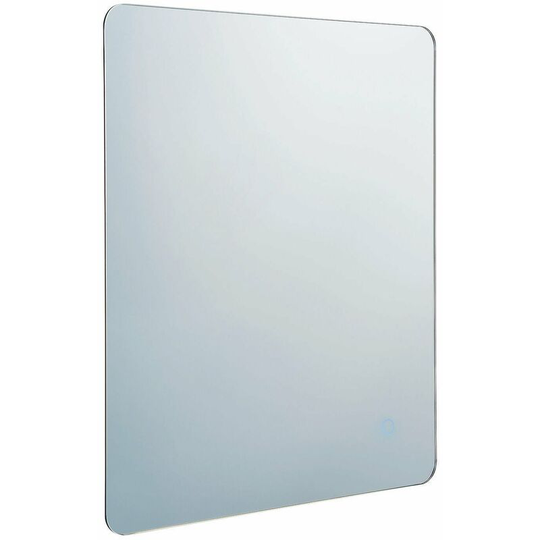 Wall Light IP44 Mirrored Glass & Silver Paint 14W led Bulb Included