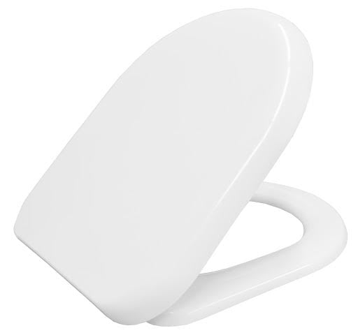 Bemis 2086 San Remo Soft Close D-Shaped White Toilet Seat