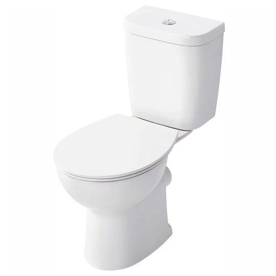 Sandringham 21 Close Coupled Toilet with Dual Flush Cistern - Soft Close Seat - Armitage Shanks