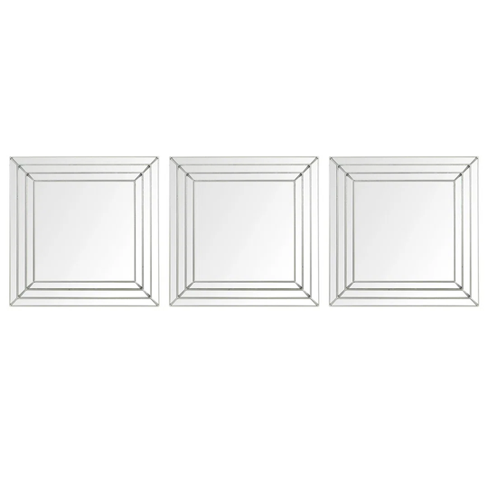Danberry Resin Framed Wall Mounted Accent Mirror in White