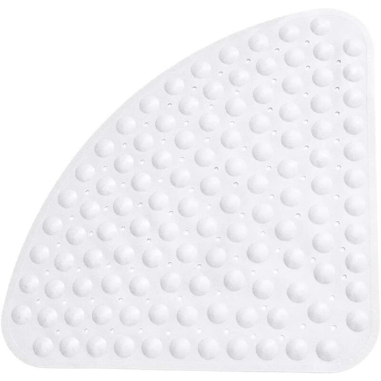 Shower mats shower non-slip, anti-slip mat, antibacterial, anti-mold, quarter circle, corner area, bathtub mats bath mat with suction cups for bathtub