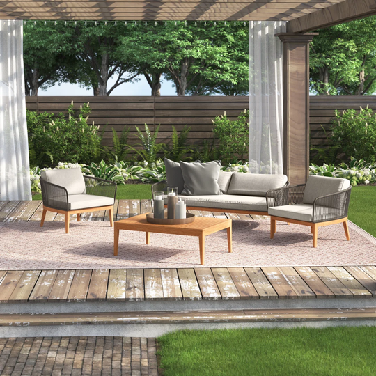 Aarn 4 Seater Sofa Set