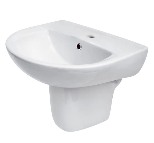 55cm Semi Pedestal Sink