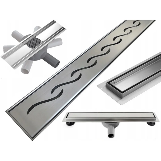 Cambell Linear Grid Waste Shower Drain