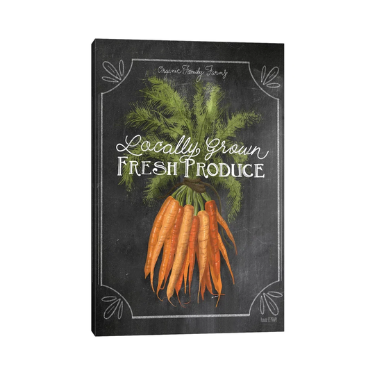 Fresh Carrots by House Fenway - Painting on Canvas