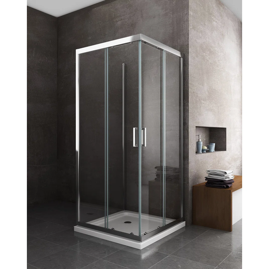 Goober Rectangular Shower Enclosure with Tray - 1900 x 1300 mm