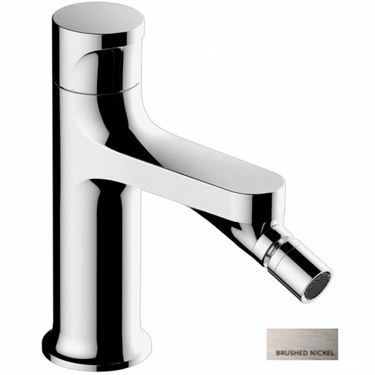 RAK - Positano Bidet Mixer Tap - Brushed Nickel - Brushed Nickel