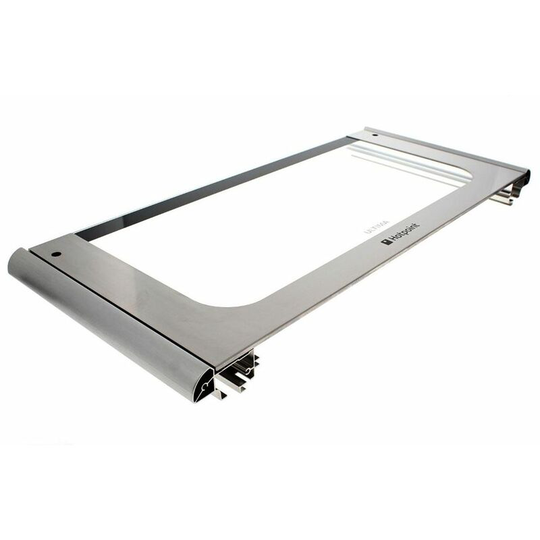 Oven Door Glass Top Ultima Inox for Hotpoint Cookers and Ovens