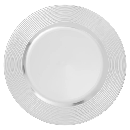 Bonita 33 Cm Charger Plate With Ribbed Rim