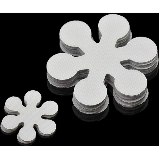 16 Pieces Anti-Slip Stickers for Bathtub and Shower, Non-Slip Safety Snowflake Stickers Effectively Protect Infants and Pregnant Women