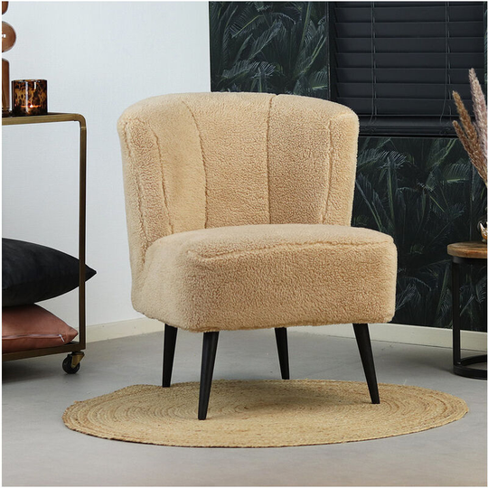 Teddy armchair Lyla Taupe - Taupe