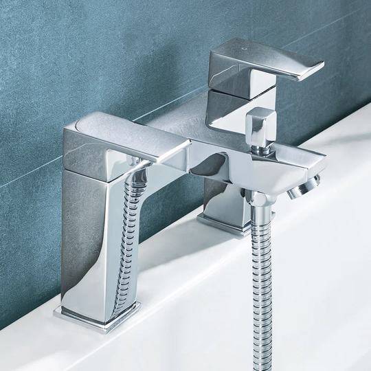 Hiron Deck Mounted Bath Shower Mixer