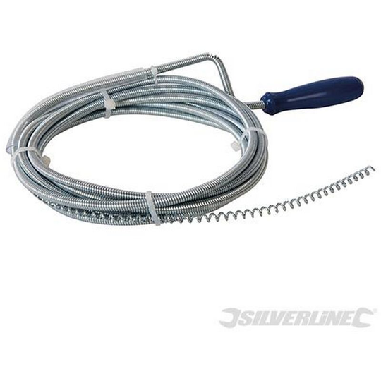 Silverline - 912893) Drain Auger 3m