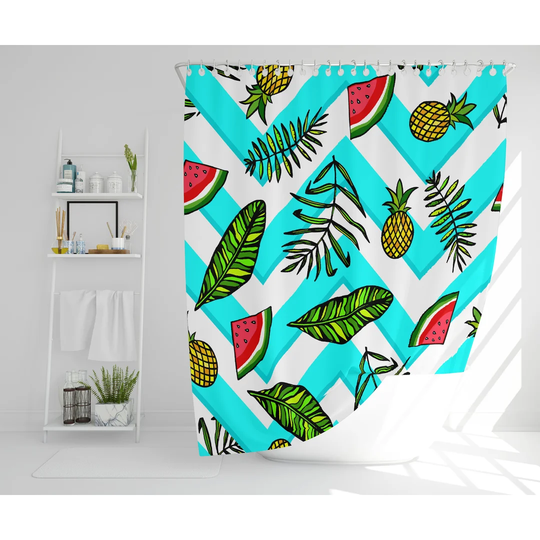 Junia Polyester Shower Curtain