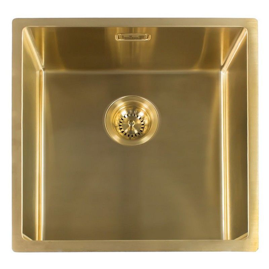 Miami Stainless Steel Single Bowl Gun Metal Kitchen Sink - Reginox