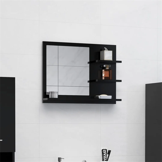 Bathroom Mirror Sonoma Oak 60X10.5X45 Cm Chipboard