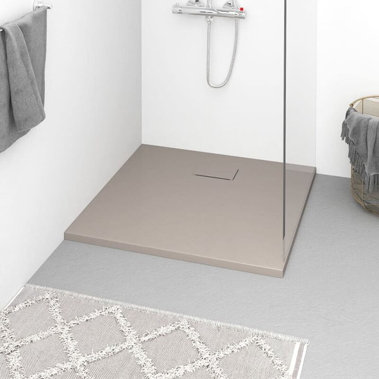Shower Base Tray smc Brown 90x80 cm FF148924_UK - Topdeal