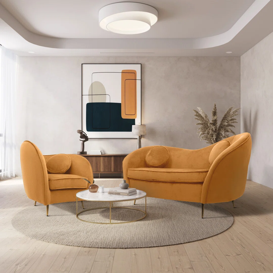 Abass 2 Piece Sofa Set